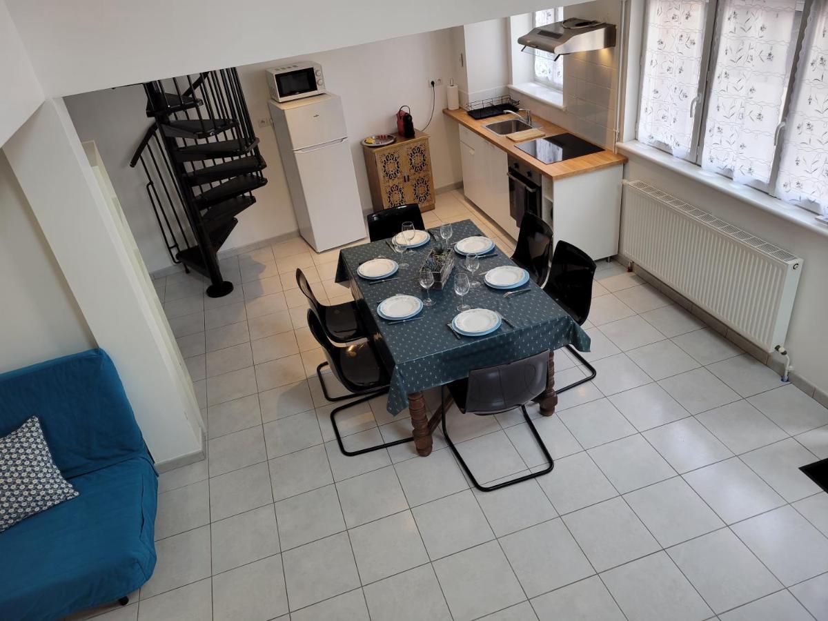 Loft 3 Du Temple Pour 4 Pers & Parking Apartment Cambrai Exterior photo